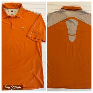 LIKE NEW‼️Nike Doral Golf Resort Polo -Orange/Tan Size XL